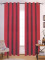 Závěsy Myron 145 × 250 cm – tmavě červené (2 ks)