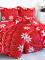 Obliečky mikroplyš Exclusive – Vianočný sob červené