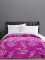 Oboustranný přehoz na postel - Calluna fuchsiový 220x240cm
