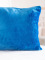 Povlak na polštářek mikroplyš 40 × 40 cm – modrý