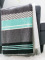 Beránková deka mikroplyš 140 × 200 cm – Zina tyrkysová