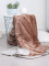 Beránková deka mikroplyš 140 × 200 cm – světle hnědá