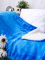Beránková deka mikroplyš 140 × 200 cm – modrá