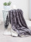 Beránková deka mikroplyš 140 × 200 cm – tmavě šedá