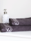 Výhodná súprava osuška + uterák 70 × 140 cm / 50 × 100 cm ‒ Alexia sivá