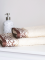 Výhodná sada osuška + ručník  70 × 140 cm / 50 × 100 cm ‒ Alexia krémová