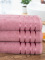 Bambusový ručník 50 × 100 cm - Noemi pudrový
