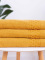 Froté osuška 70 × 140 cm ‒ Paolo hořčicová