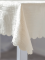 Ubrus 120 × 140 cm – krémový