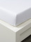 Jersey prostěradlo 90 × 200 cm Exclusive – bílé