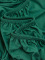 Jersey prostěradlo s lycrou Deluxe 180 × 200 cm – tmavě zelené