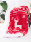 Beránková deka mikroplyš 150 × 200 cm – Sob red