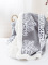 Baránková deka mikroplyš 150 × 200 cm – Vianoce sivé
