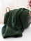 Mušelínová deka 150 × 200 cm – Alexia tmavě zelené