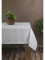 Luxusní ubrus Jowita lurex 140 × 220 cm - bílá/stříbrná