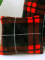 Povlak na polštářek mikroplyš 40 × 40 cm – Scot červené