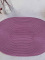 Oválné prostírání 30 × 45 cm - Sandra fialová