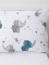Bavlněný povlak na polštář Renforcé 70 × 90 cm – Sloni
