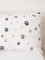 Bavlněný povlak na polštář Renforcé 70 × 90 cm – Tlapičky bílé