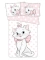 Bavlnené obliečky do postieľky – Marie Cat "Dots 03" baby