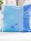 Povlak na polštář Deluxe 40 × 40 cm – Bubliny modré