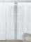 Provázkové záclony bílé (2 ks) – 150 × 160 cm