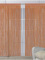 Provázkové záclony hnědé (2 ks) – 150 × 160 cm