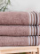 Froté ručník 50 × 100 cm ‒ Dario světle hnědý