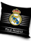 POVLAK NA POLŠTÁŘEK 40x40cm - Real Madrid Grey Stripes