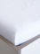 Bavlněné prostěradlo Exclusive 145 × 240 cm – bílé