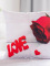 Povlak na polštářek 40 × 40 cm – Růže z lásky