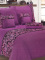 6-DÍLNÉ POVLEČENÍ - na 2 postele Ornament fialový