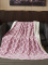Beránková deka 200 × 220 cm – Castle starorůžová