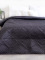 Luxusní přehoz na postel – Antrasit 220 × 240 cm