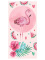 Dětská osuška 70 × 140 cm ‒ Růžový plameňák