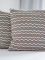 Sada povlaků na polštářek 40 × 40 cm – Valerio hnědý 2 ks