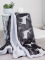 Beránková deka 150 × 200 cm – Sob grey