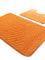Kúpeľňová predložka dvojdielna protišmyková s výrezom ‒ Valeria oranžová