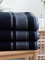 Froté uterák 50 × 100 cm ‒ Panama čierny
