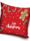 Vianočná obliečka na vankúšik 40 × 40 cm – Veselé Vianoce pán medovníčkov