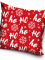 Vánoční povlak na polštářek 40 × 40 cm – HO-HO-HO