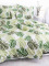 8dílná sada povlečení na 2 postele Iryna zelené – s prostěradlem 220 × 230 cm