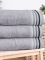 Froté ručník 50 × 100 cm ‒ Dario světle šedý