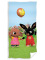 Dětská osuška 70 × 140 cm ‒ Zajíček Bing a Sula s pouťovým balónkem
