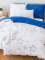 Predĺžené bavlnené obliečky Renforcé – Perseidy modré