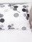 Bavlněný povlak na polštář 70 × 90 cm – Hasana šedé