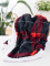 Beránková deka mikroplyš 150 × 200 cm – Scot červené L02