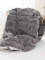 Luxusná baránková deka mikroplyš 200 × 220 cm – Caroline sivá