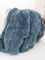 Luxusní beránková deka mikroplyš 200 × 220 cm – Amalia petrolejová