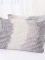 Beránkový povlak na polštářek mikroplyš 50 × 70 cm - Yuliya ( 2 ks )